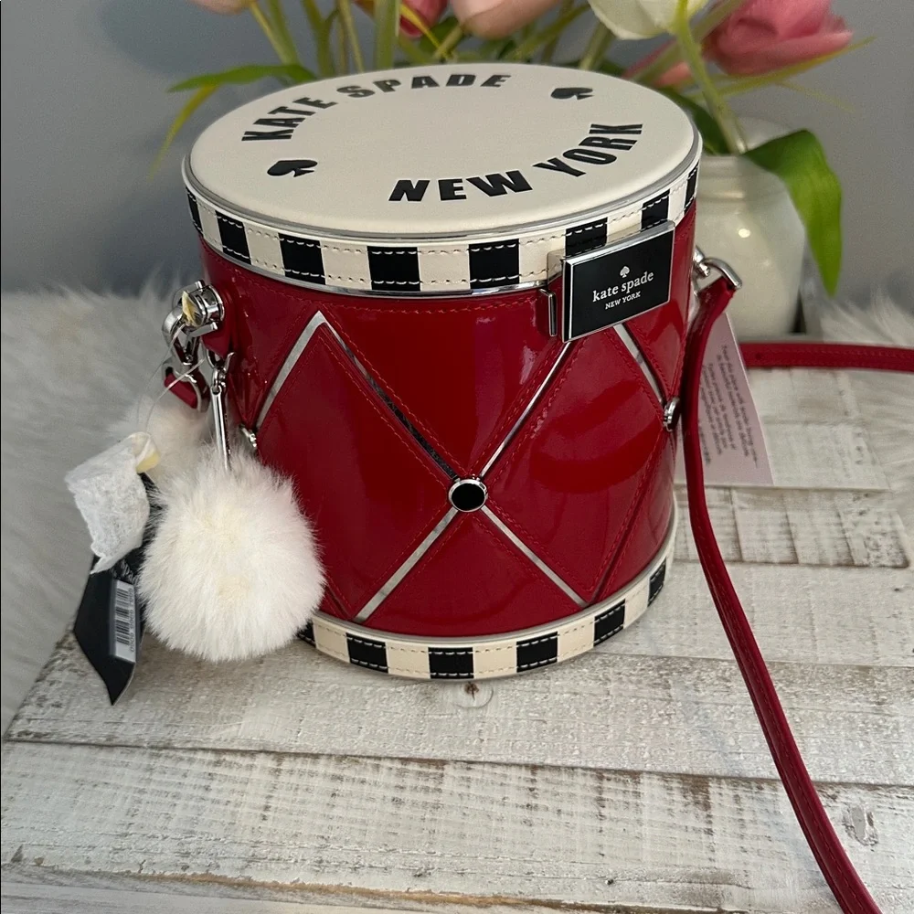 Nwt Kate spade oh what fun drum crossbody bag